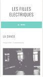 Mobile Screenshot of lesfilleselectriques.com